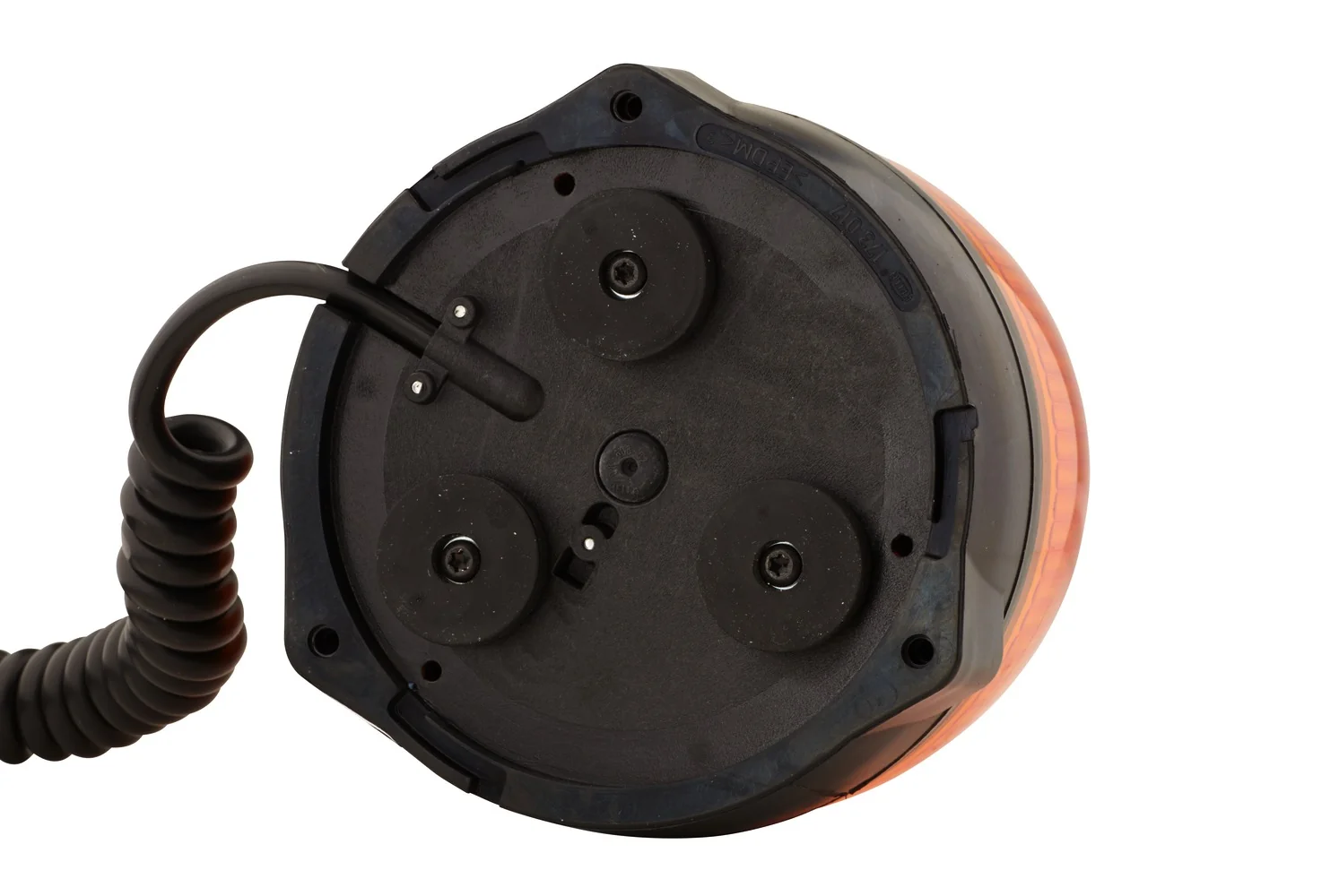 HELLA - 2RL 009 506-301 - Halogen-Rundumkennleuchte, Rota Compact, 12V, gelb (amber)