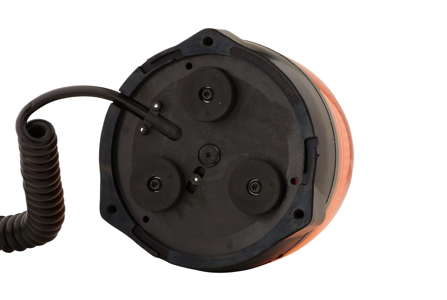 HELLA - 2RL 009 506-311 - Halogen-Rundumkennleuchte, Rota Compact, 24V, gelb (amber)