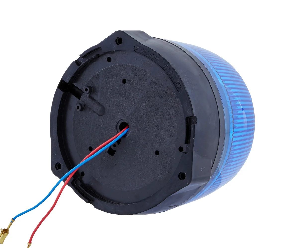 HELLA - 2RL 010 979-101 - LED-Rundumkennleuchte, RotaLED, 12/24V, blau