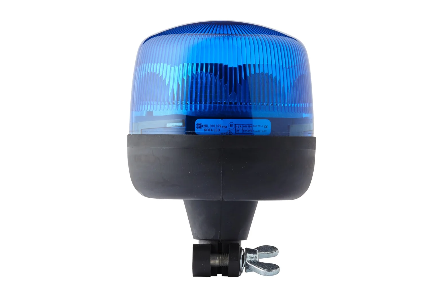 HELLA - 2RL 010 979-111 - LED-Rundumkennleuchte, RotaLED, 12/24V, blau
