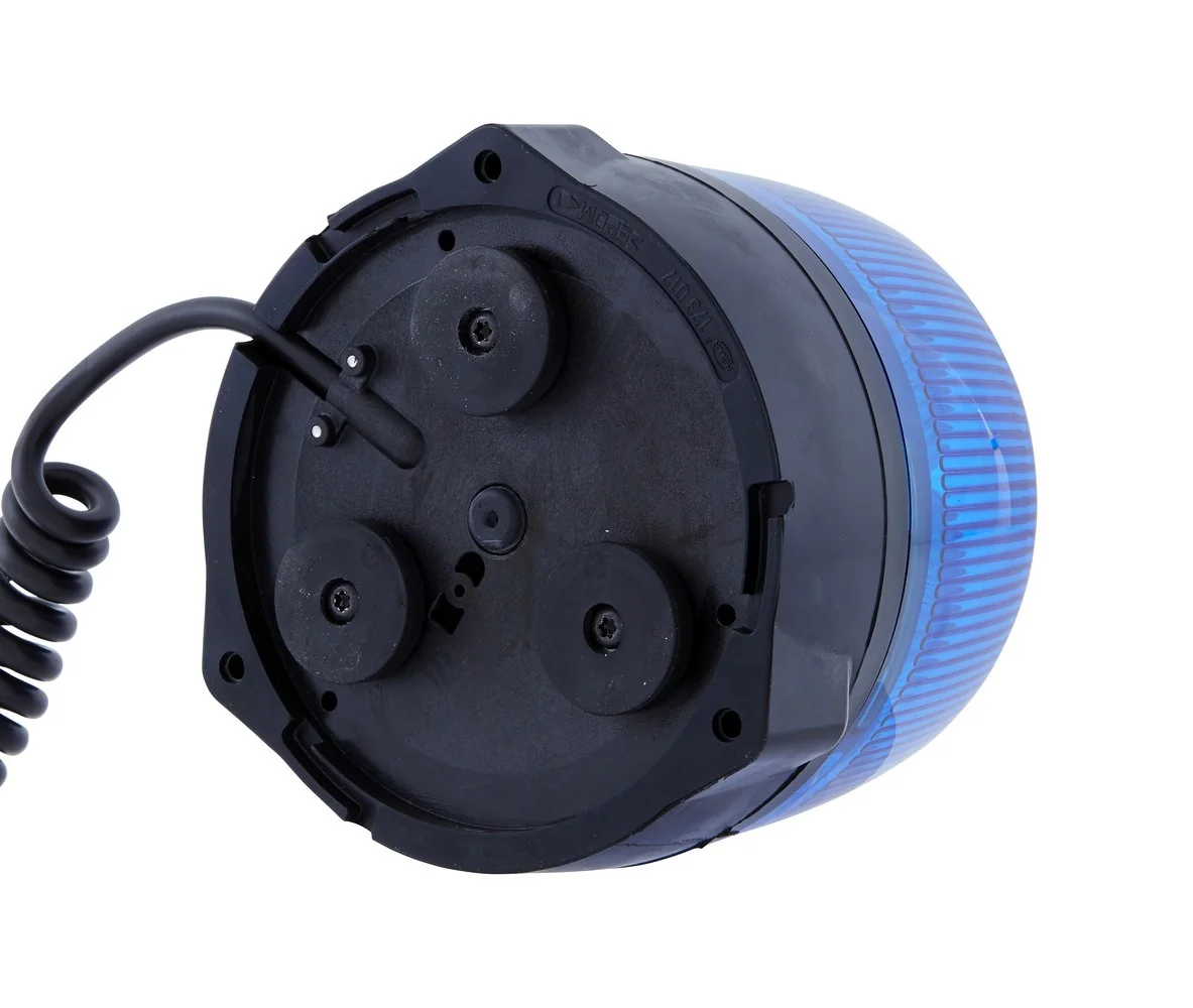 HELLA - 2RL 010 979-121 - LED-Rundumkennleuchte, RotaLED, 12/24V, blau