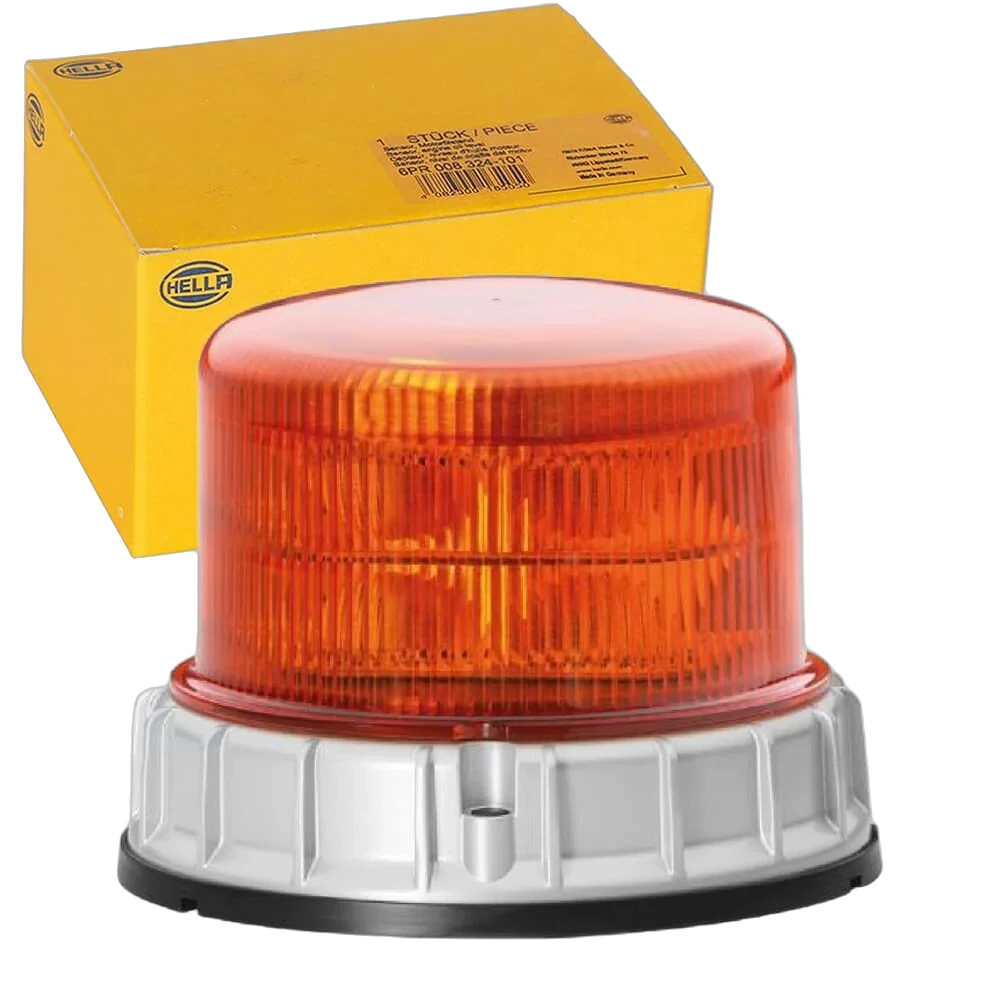 HELLA - 2RL 012 983-311 - LED-Rundumkennleuchte, K-LED 1.2, 12/24V, blau