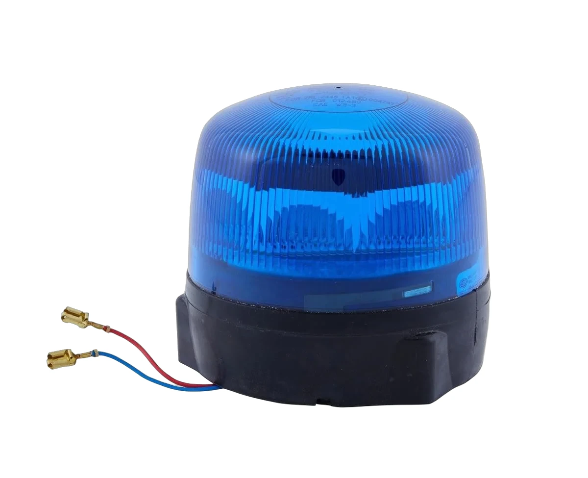 HELLA - 2RL 012 983-311 - LED-Rundumkennleuchte, K-LED 1.2, 12/24V, blau