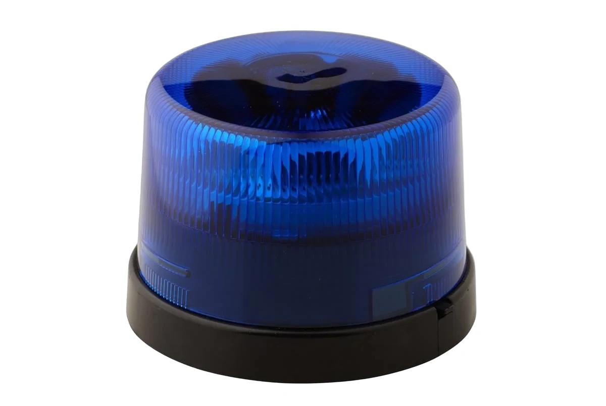 HELLA - 2RL 012 983-311 - LED-Rundumkennleuchte, K-LED 1.2, 12/24V, blau