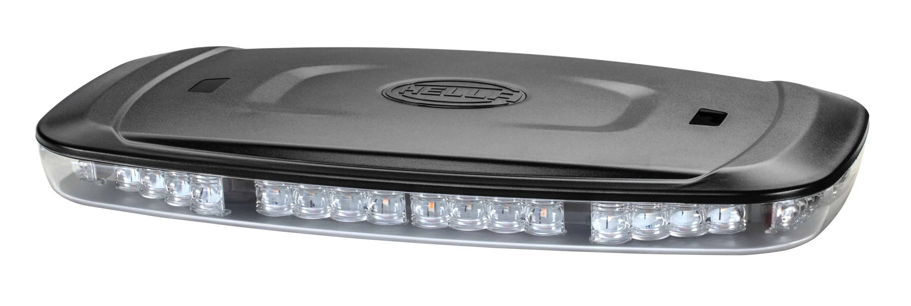 HELLA - 2RL 014 565-101 - LED-Warnleuchte, Mini Lightbar, 12/24V, gelb (amber)