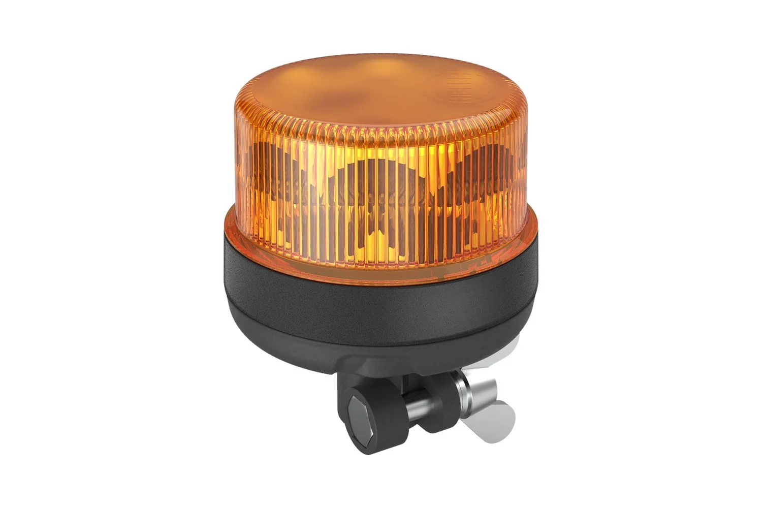 HELLA - 2RL 099 147-011 - LED-Rundumkennleuchte, K-LED Nano 50, 12/24V, gelb (amber)