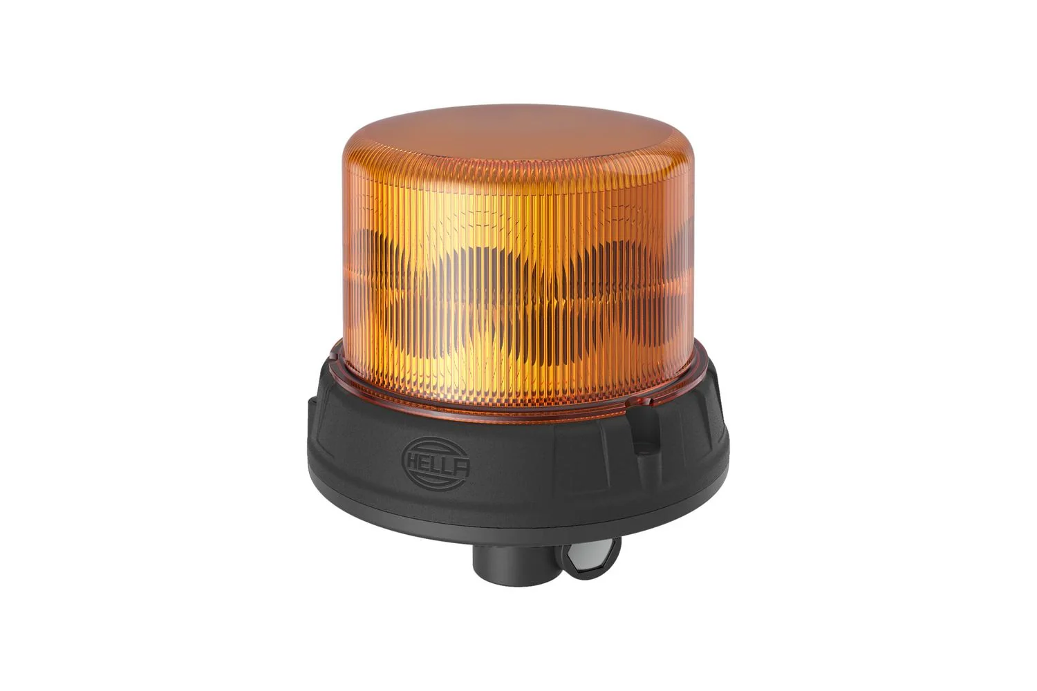 HELLA - 2RL 099 979-011 - LED-Rundumkennleuchte, K-LED Nano 80, 12/24V, gelb (amber)