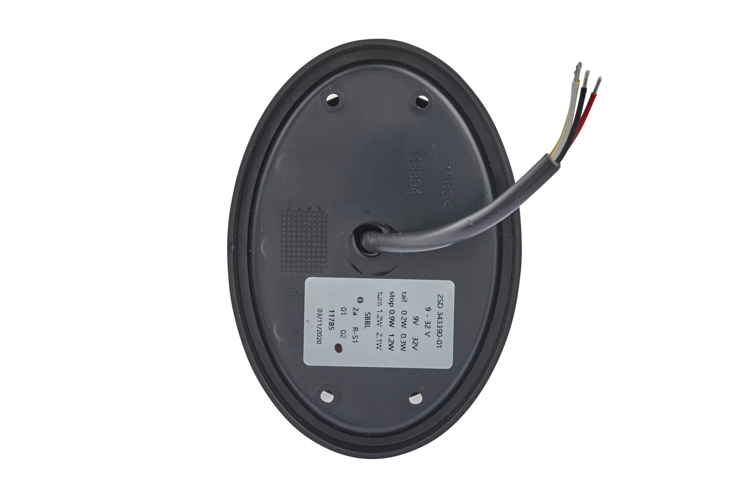 HELLA - 2SD 343 390-011 - Heckleuchte, Agroluna, LED, 24/12V