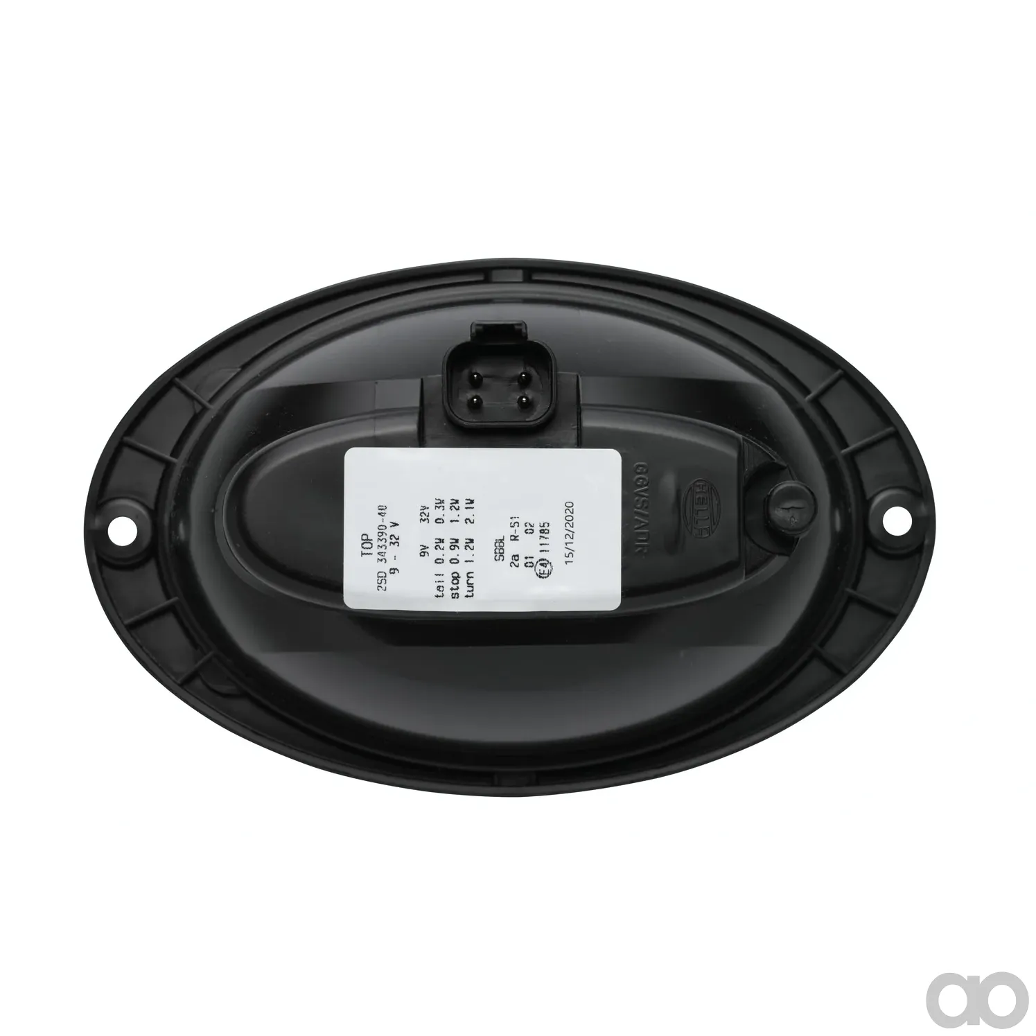 HELLA - 2SD 343 390-401 - Heckleuchte, Agroluna, LED, 12/24V
