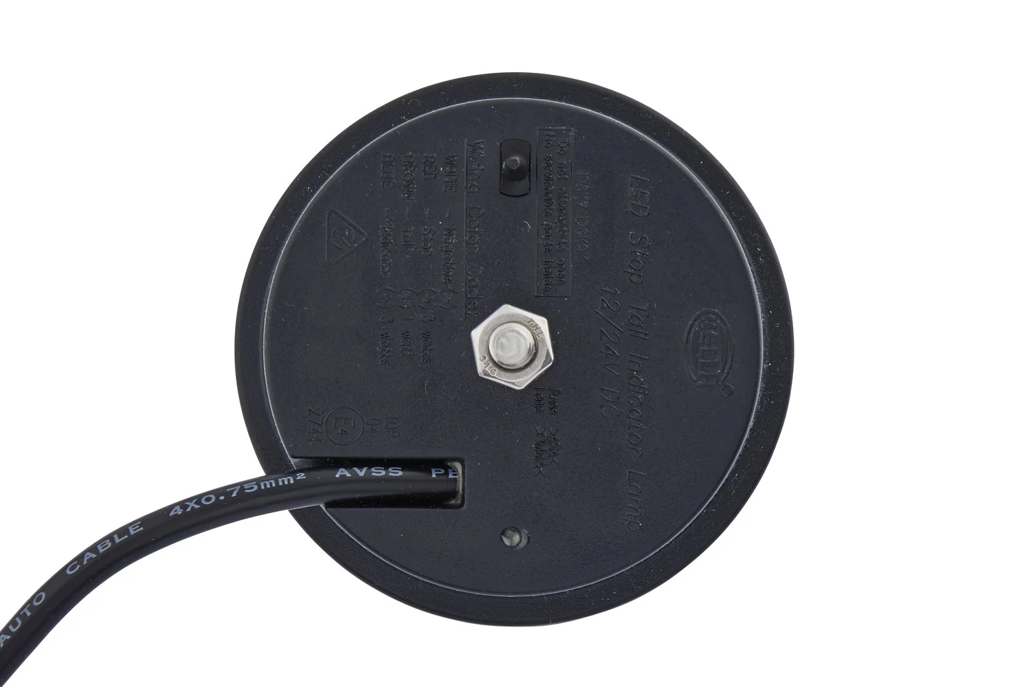 HELLA - 2SD 959 010-201 - Heckleuchte, 83mm, LED, 12/24V
