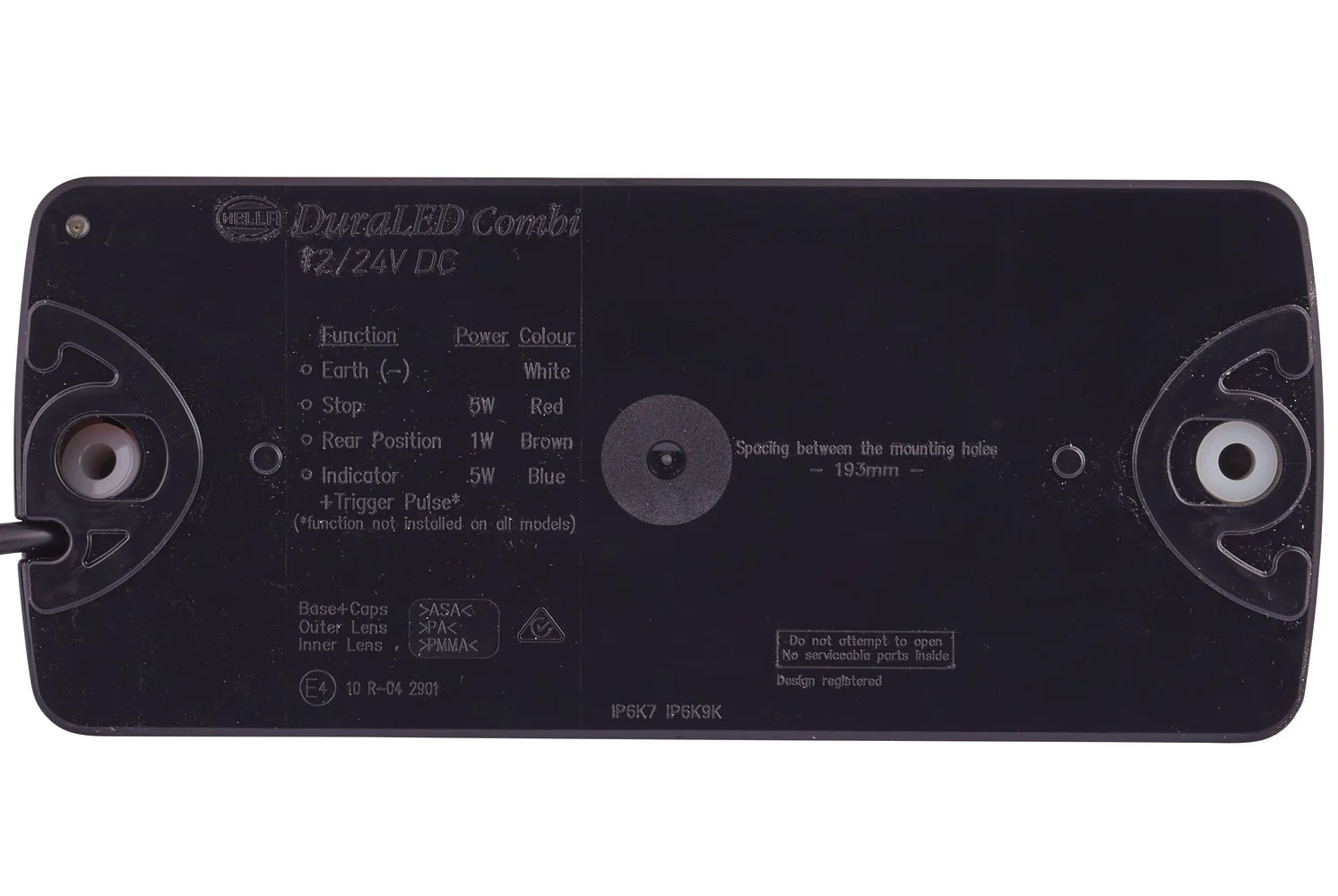 HELLA - 2SD 980 613-211 - Heckleuchte, DuraLED Combi-S, LED, 12/24V