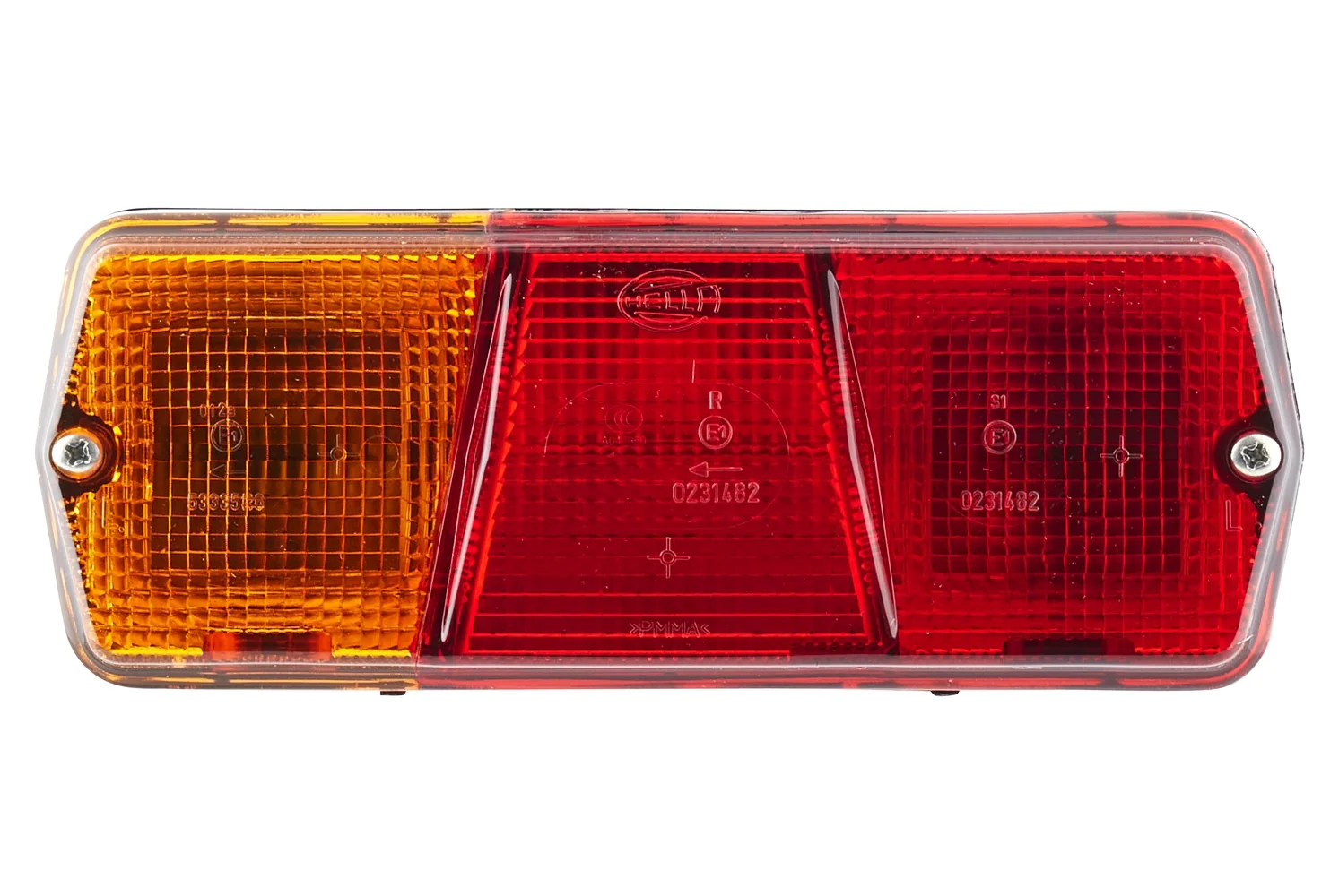 HELLA - 2SE 001 680-291 - Heckleuchte, Halogen, links, für u.a. Mercedes-Benz T1 Platform/Chassis (602)