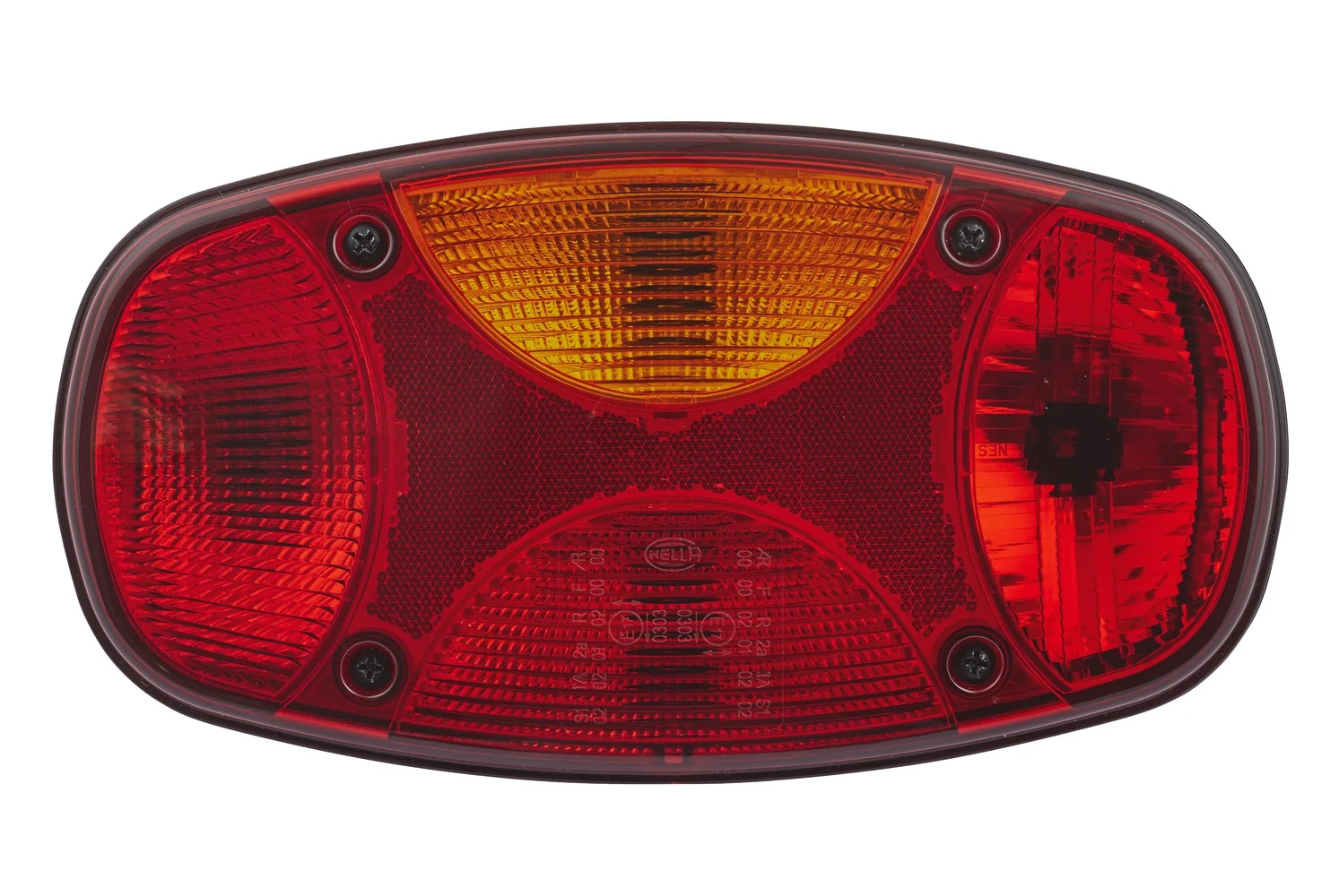 HELLA - 2VA 343 640-131 - Heckleuchte, Cargoluna, Glühlampe, 12V