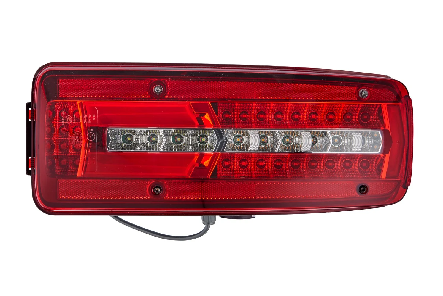 HELLA - 2VP 012 381-081 - Heckleuchte, Truck Full LED, LED, 24V