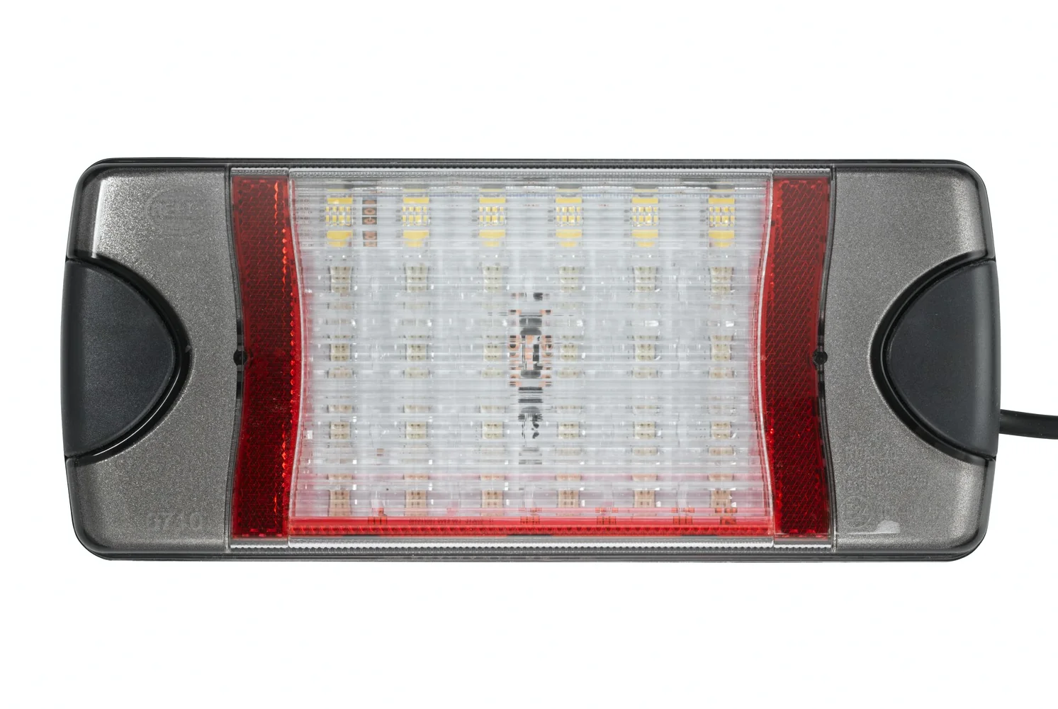HELLA - 2VP 015 074-001 - Heckleuchte, DuraLED Combi, LED, 12/24V