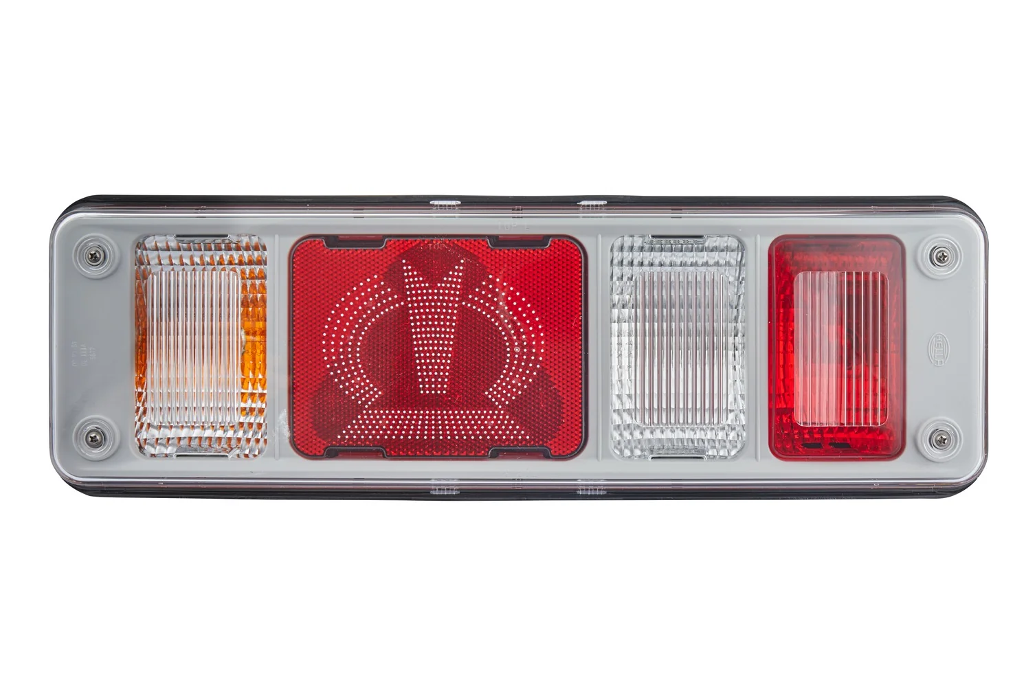 HELLA - 2VP 340 961-511 - Heckleuchte "Krone", Hybrid, 24V