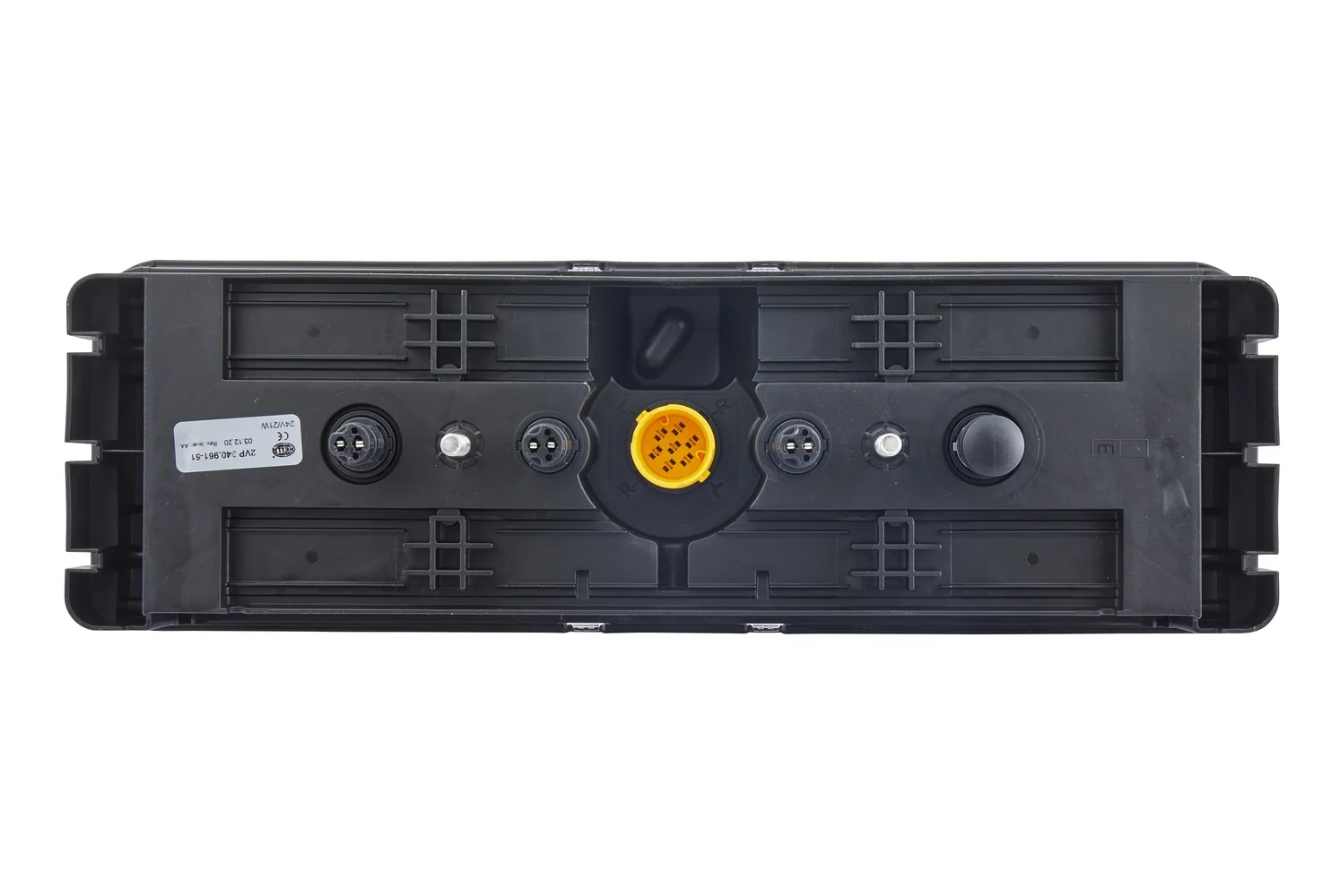 HELLA - 2VP 340 961-511 - Heckleuchte "Krone", Hybrid, 24V