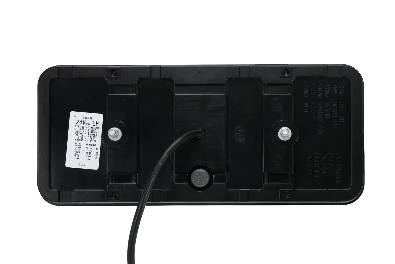 HELLA - 2VP 345 900-011 - Heckleuchte, Coluna, LED, 24V
