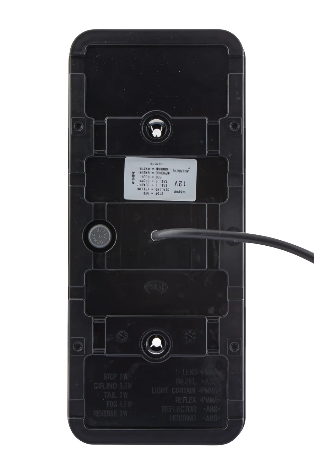 HELLA - 2VP 345 900-411 - Heckleuchte, Coluna, LED, 12V