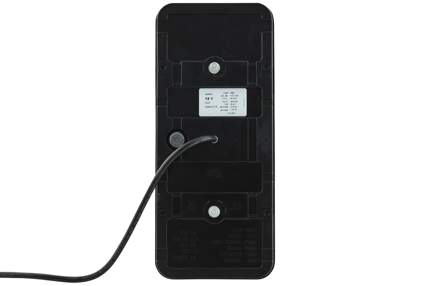 HELLA - 2VP 345 900-461 - Heckleuchte, Coluna, LED, 12V