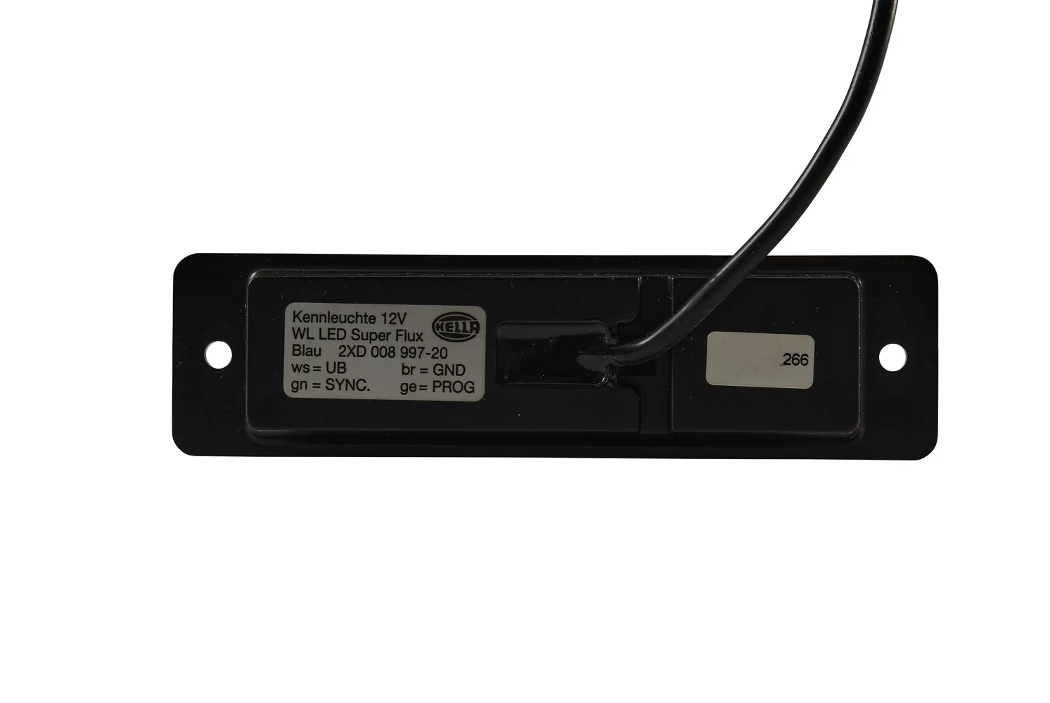 HELLA - 2XD 008 997-201 - LED-Blitz-Kennleuchte, WL-LED, 12V, blau