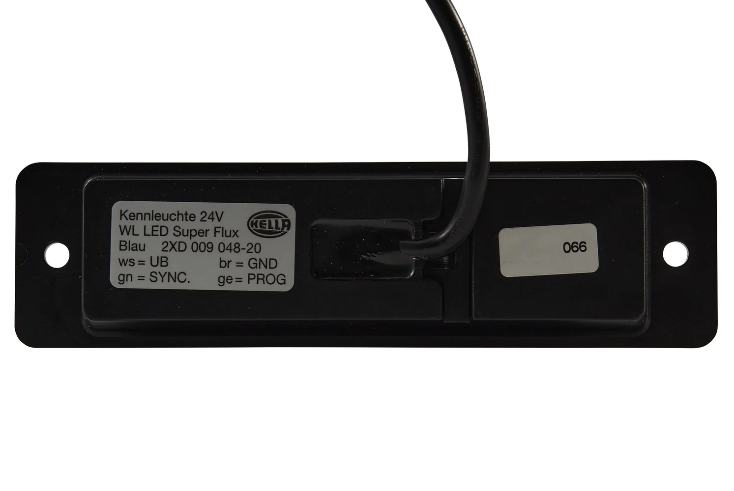HELLA - 2XD 009 048-201 - LED-Blitz-Kennleuchte, WL-LED, 24V, blau