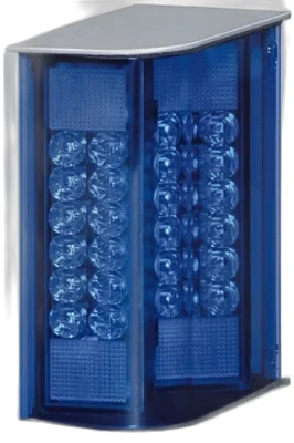 HELLA - 2XD 009 475-021 - LED-Warnleuchte, C-LED, 12V, blau – Hinten