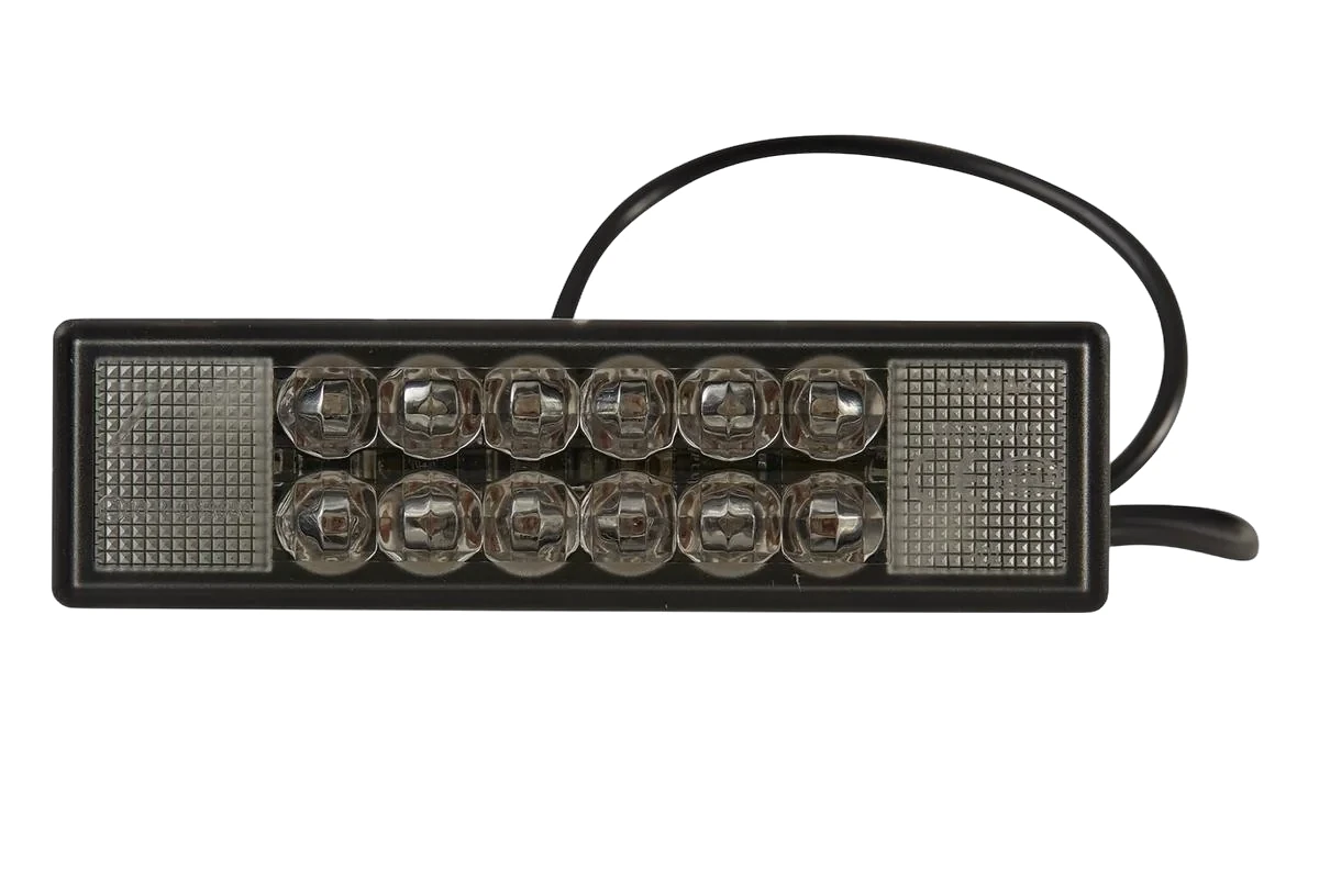 HELLA - 2XD 009 475-021 - LED-Warnleuchte, C-LED, 12V, blau – Hinten