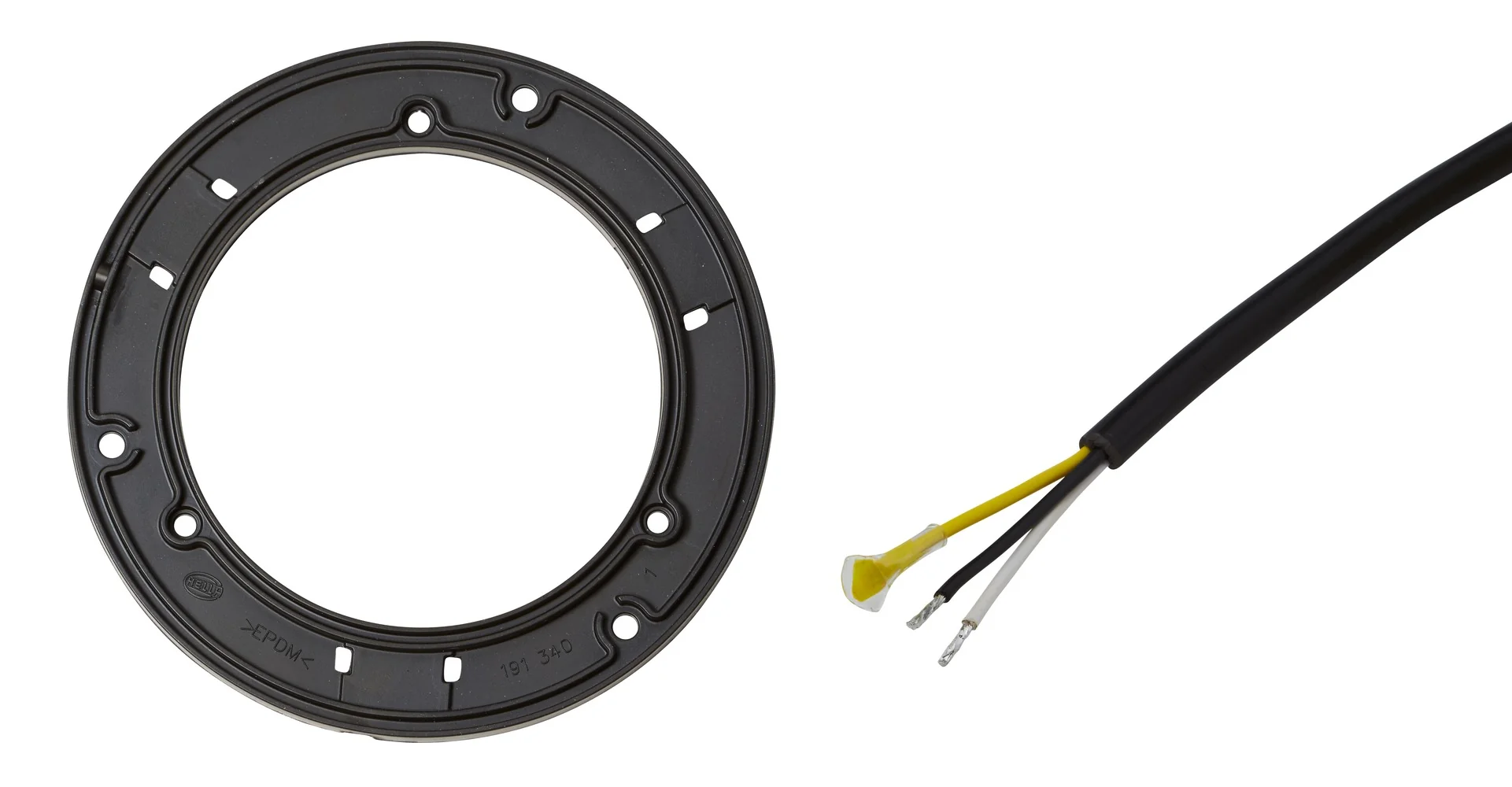 HELLA - 2XD 011 557-031 - LED-Blitz-Kennleuchte, K-LED Mining, 12/24V, grün