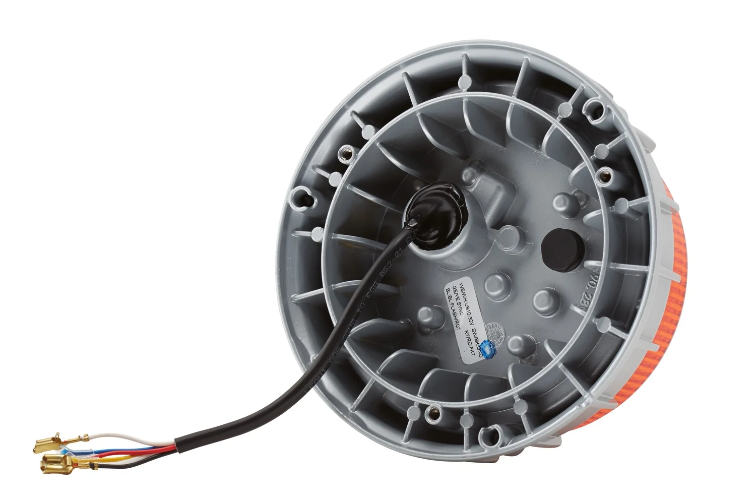 HELLA - 2XD 011 557-101 - LED-Blitz-Kennleuchte, K-LED 2.0 F, 12/24V, gelb (amber)