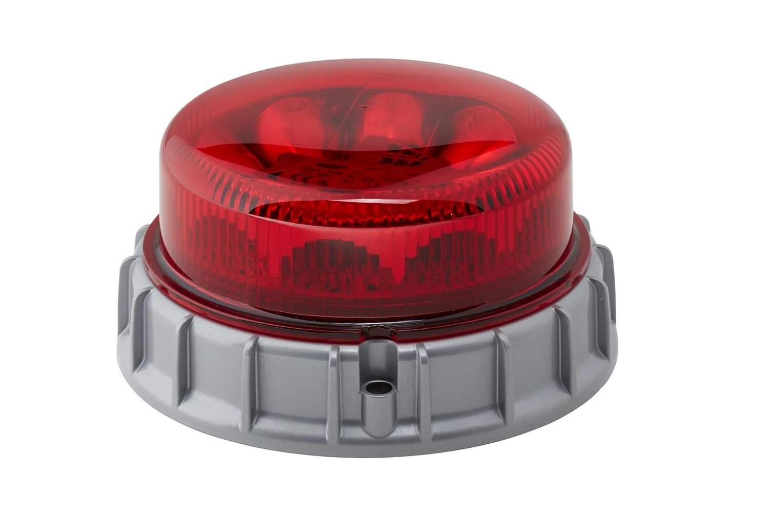 HELLA - 2XD 011 557-121 - LED-Blitz-Kennleuchte, K-LED 2.0 F, 12/24V, rot