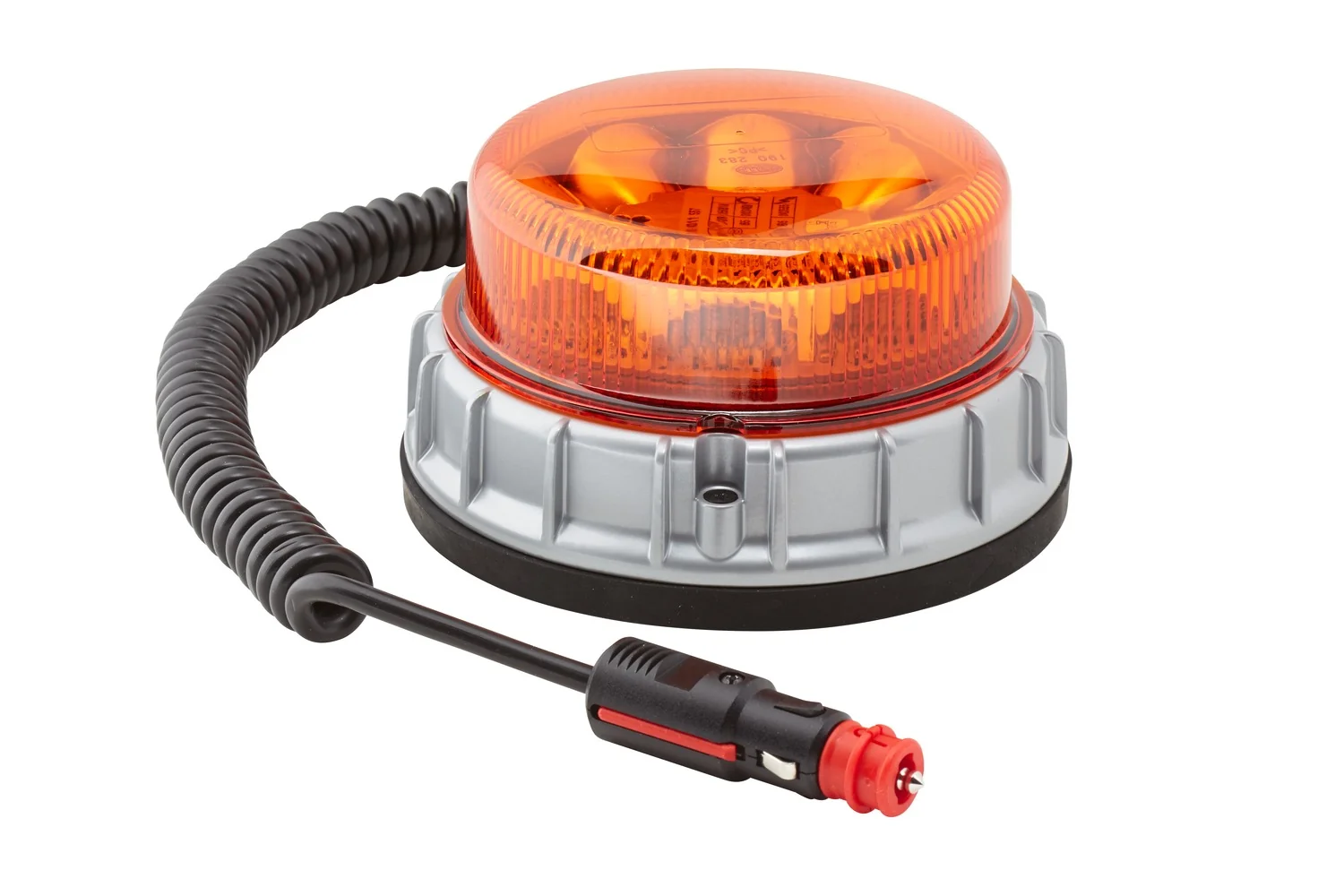 HELLA - 2XD 011 557-301 - LED-Blitz-Kennleuchte, K-LED 2.0 M, 12/24V, gelb (amber)