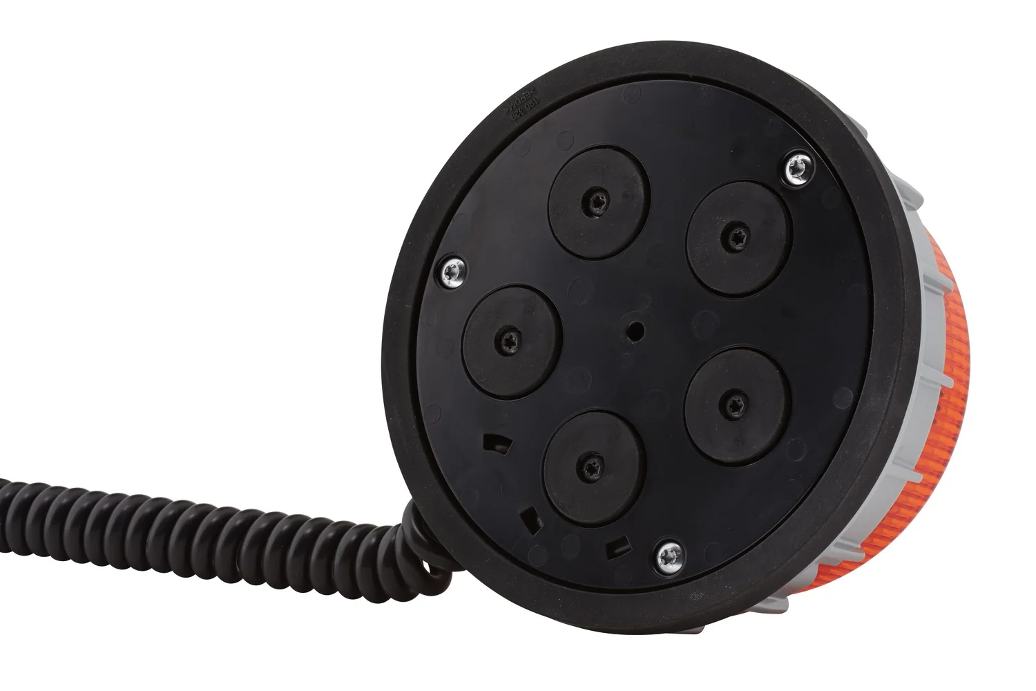 HELLA - 2XD 011 557-301 - LED-Blitz-Kennleuchte, K-LED 2.0 M, 12/24V, gelb (amber)