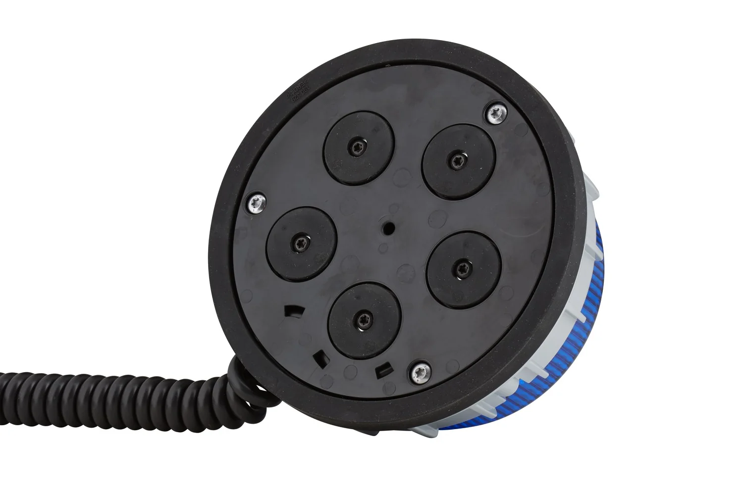 HELLA - 2XD 011 557-311 - LED-Blitz-Kennleuchte, K-LED 2.0 M, 12/24V, blau