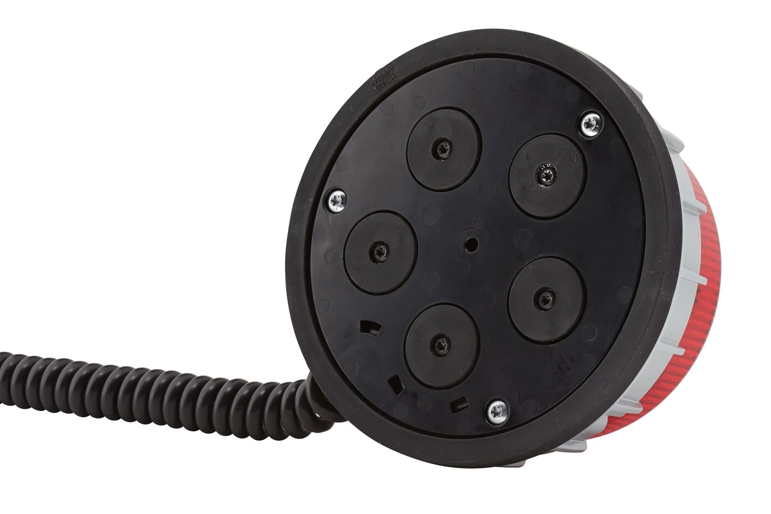HELLA - 2XD 011 557-321 - LED-Blitz-Kennleuchte, K-LED 2.0 M, 12/24V, rot
