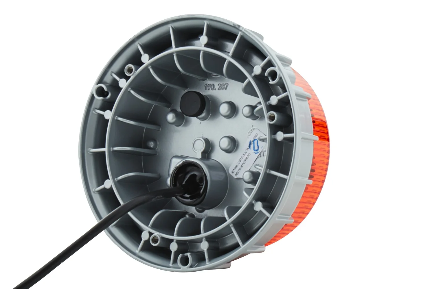 HELLA - 2XD 011 557-501 - LED-Blitz-Kennleuchte, K-LED 2.0 F, 12/24V, gelb (amber)