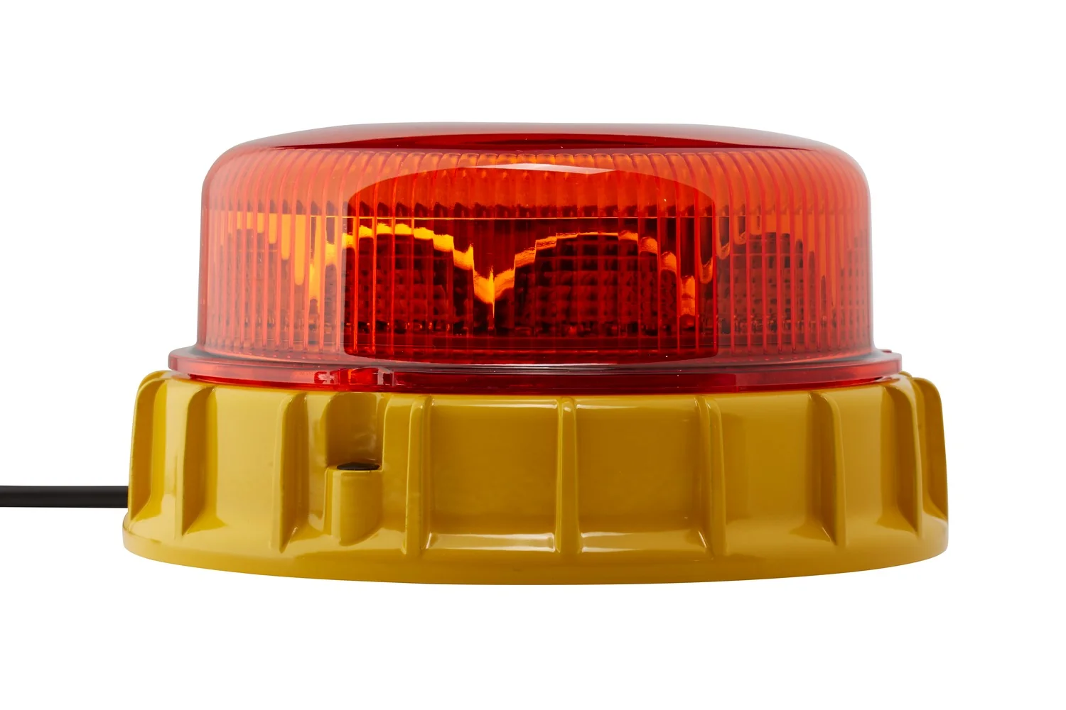 HELLA - 2XD 011 557-601 - LED-Blitz-Kennleuchte, K-LED 2.0 F, 12/24V, gelb (amber)