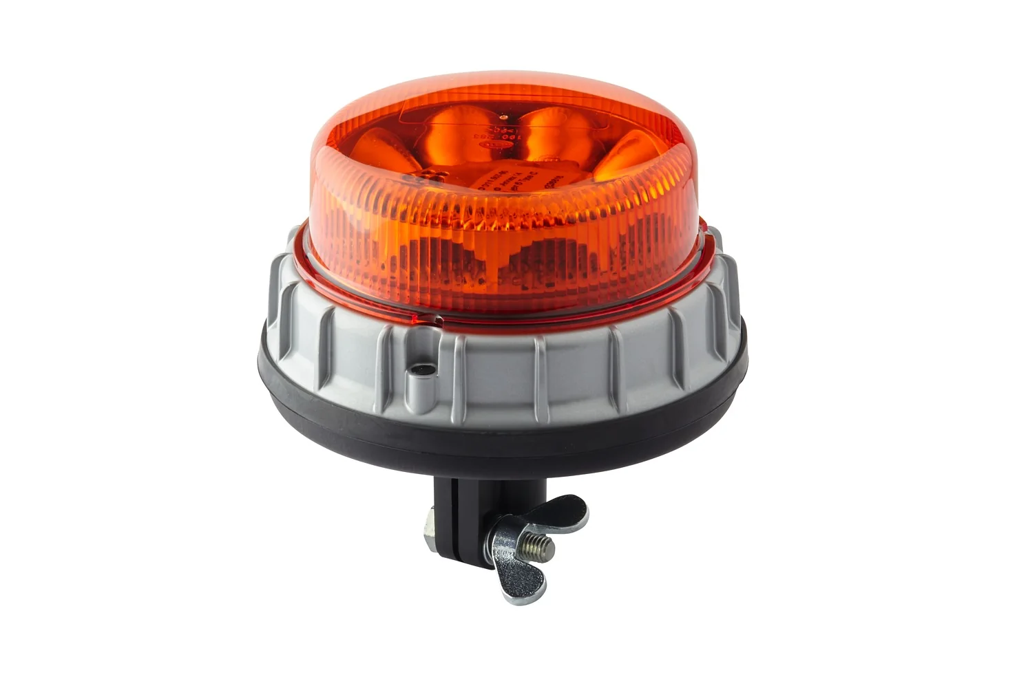 HELLA - 2XD 011 557-901 - LED-Blitz-Kennleuchte, K-LED 2.0 R, 12/24V, gelb (amber)