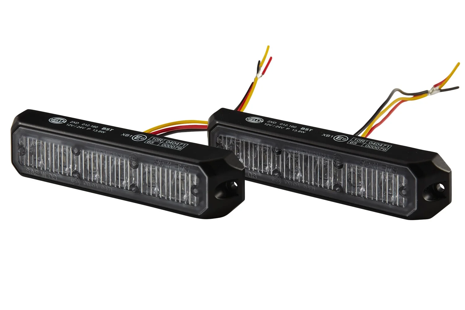 HELLA - 2XD 012 160-801 - LED-Blitz-Kennleuchte, BST, 12/24V, blau