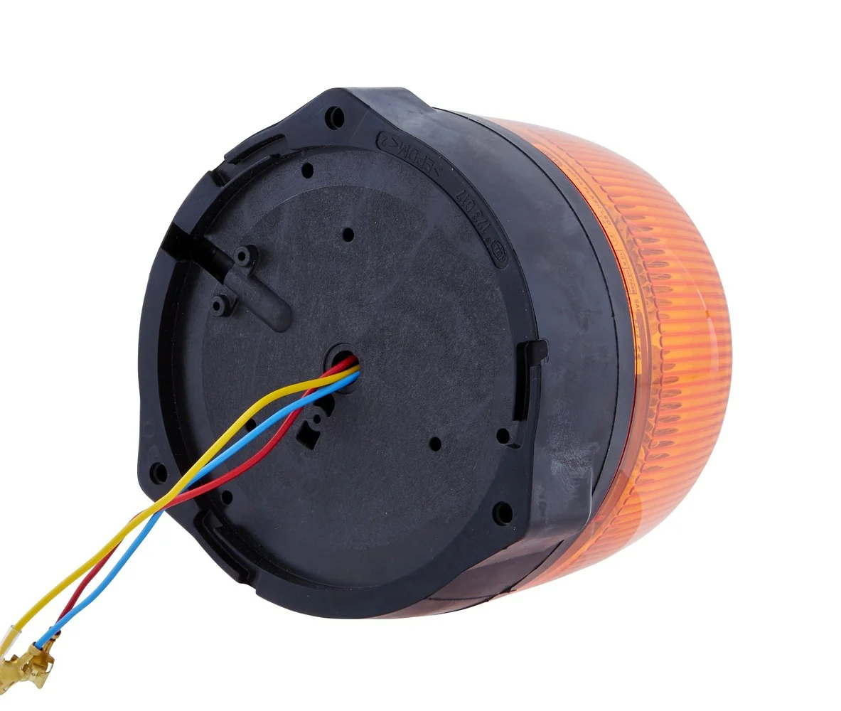 HELLA - 2XD 012 878-001 - LED-Blitz-Kennleuchte, RotaLED, 12/24V, gelb (amber)