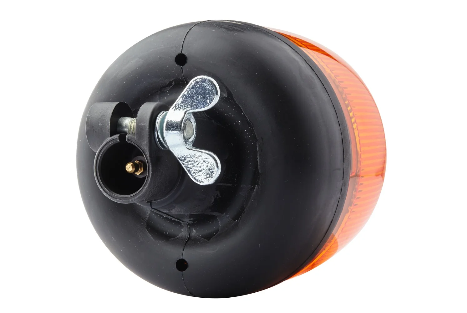 HELLA - 2XD 012 878-011 - LED-Blitz-Kennleuchte, RotaLED, 12/24V, gelb (amber)