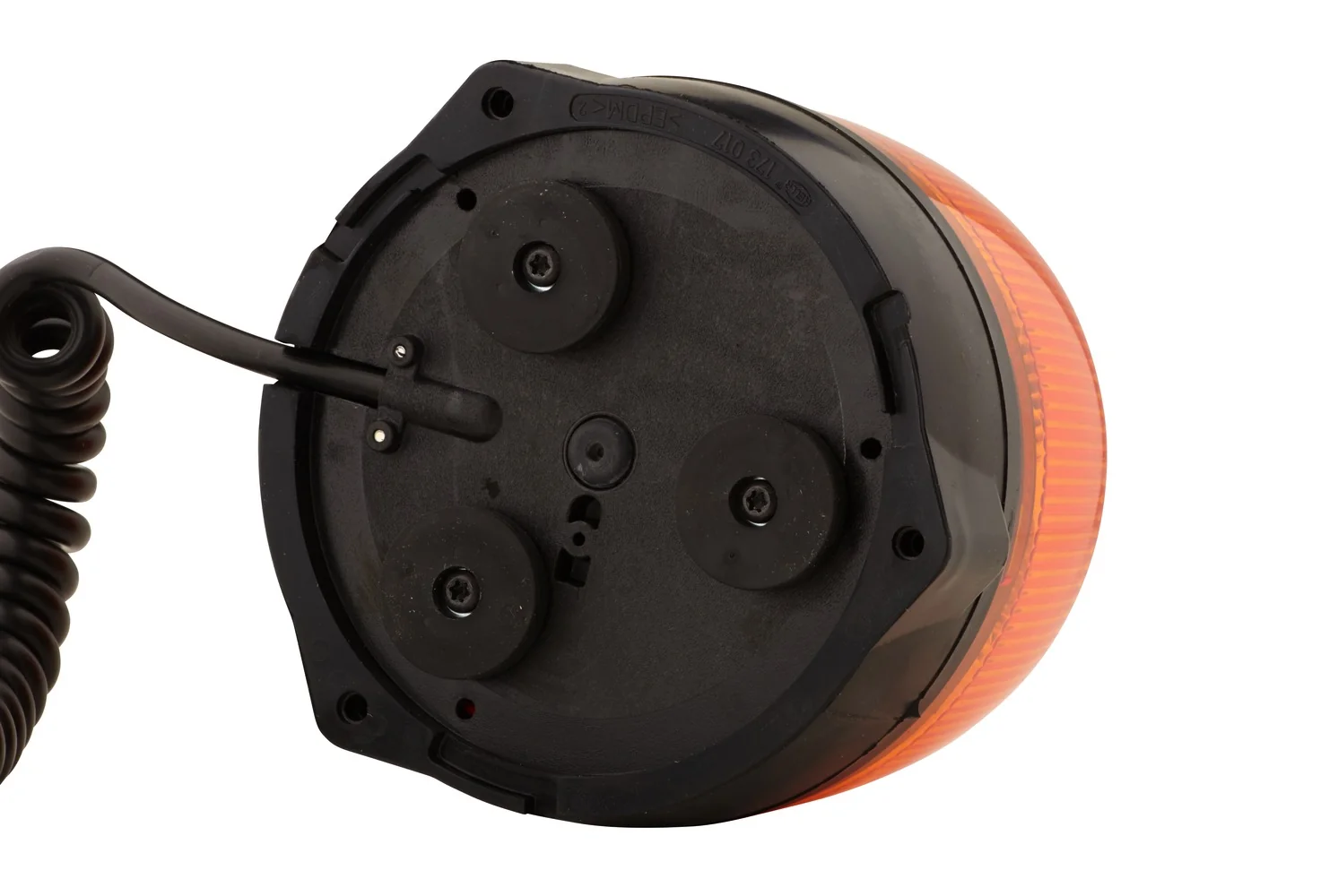HELLA - 2XD 012 878-021 - LED-Blitz-Kennleuchte, RotaLED, 12/24V, gelb (amber)