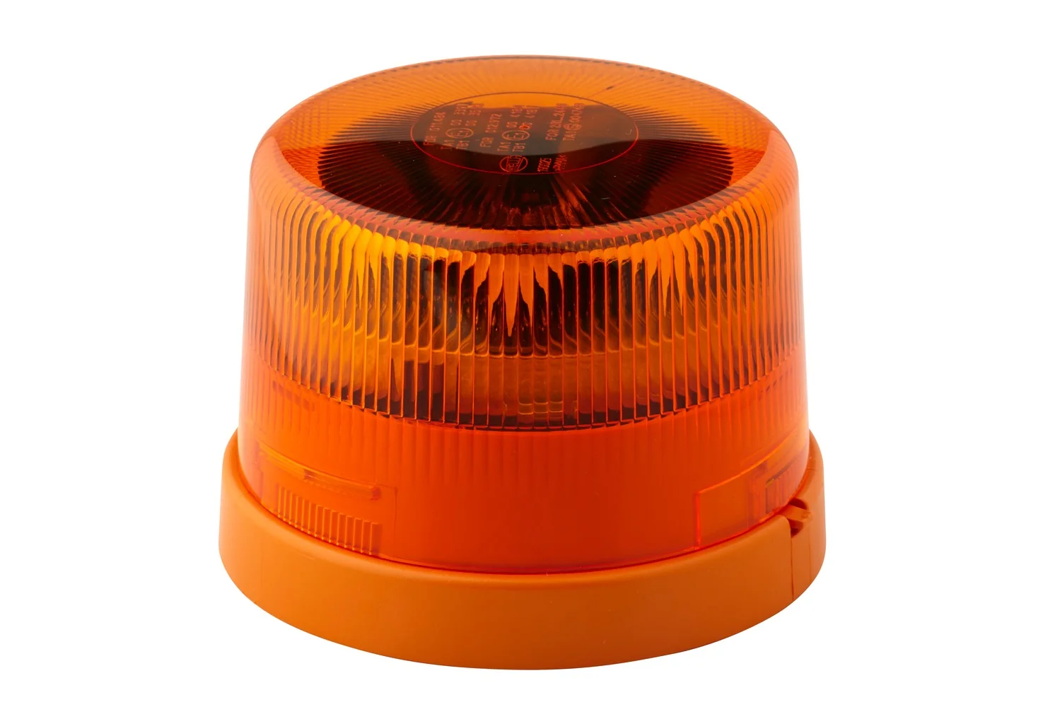 HELLA - 2XD 012 972-001 - LED-Blitz-Kennleuchte, KL 7000, 12/24V, gelb (amber)