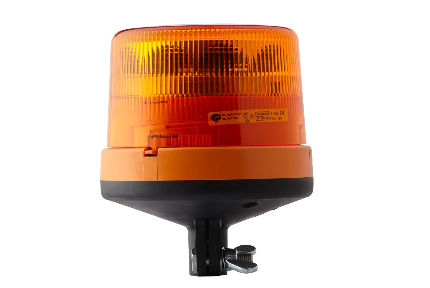 HELLA - 2XD 012 972-011 - LED-Blitz-Kennleuchte, KL 7000, 12/24V, gelb (amber)