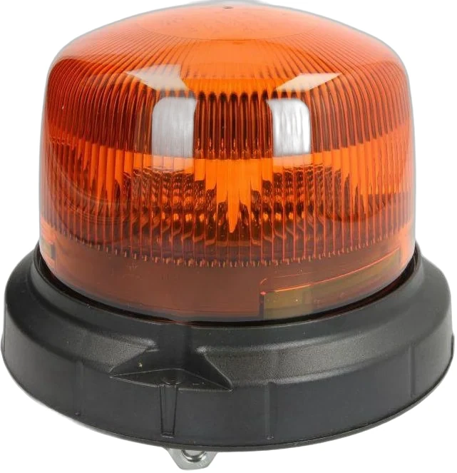 HELLA - 2XD 013 878-011 - LED-Blitz-Kennleuchte RotaFlash Compact LED, 12/24V, gelb (amber)
