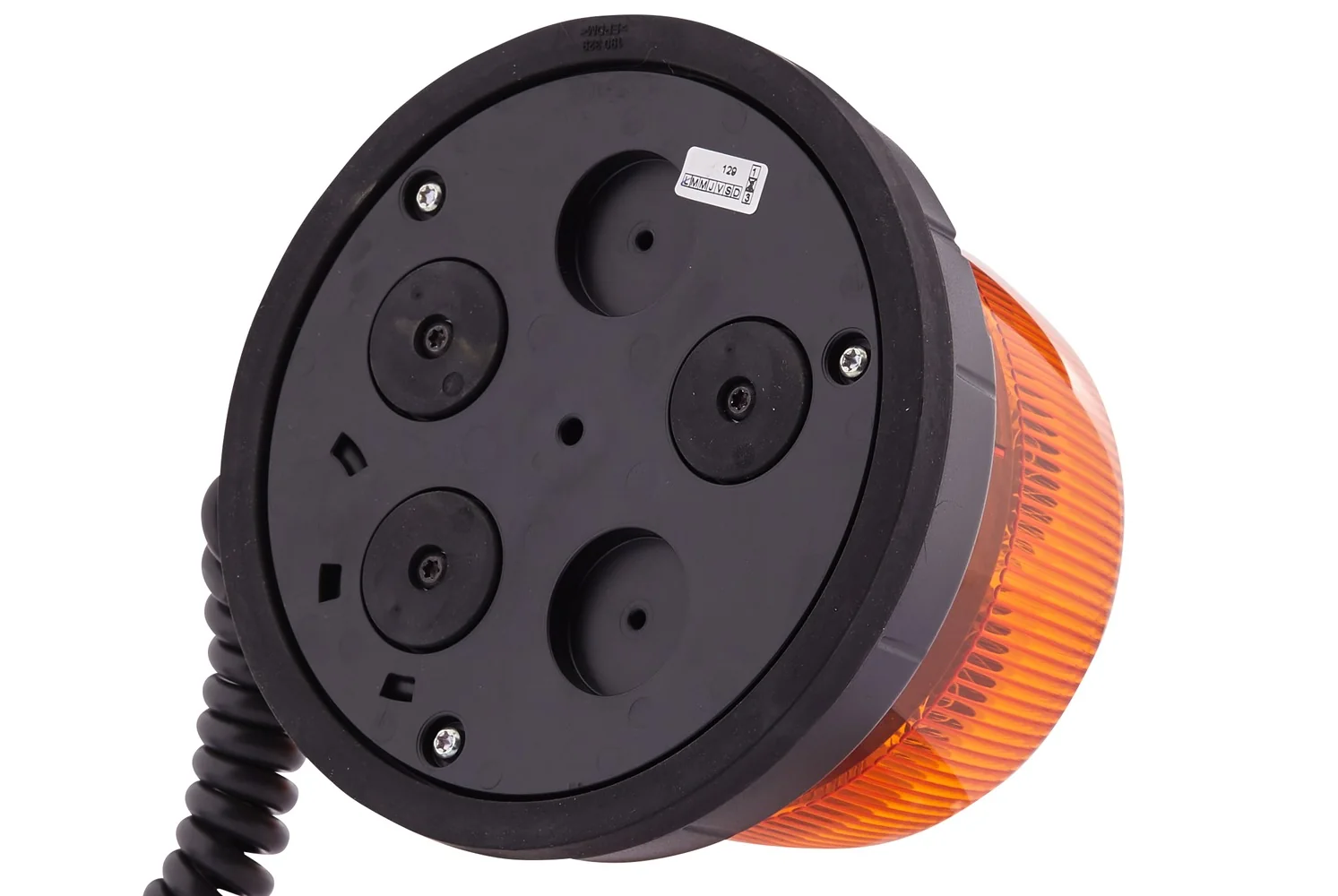 HELLA - 2XD 013 979-021 - LED-Blitz-Kennleuchte, RotaLED Compact, 12/24V, gelb (amber)