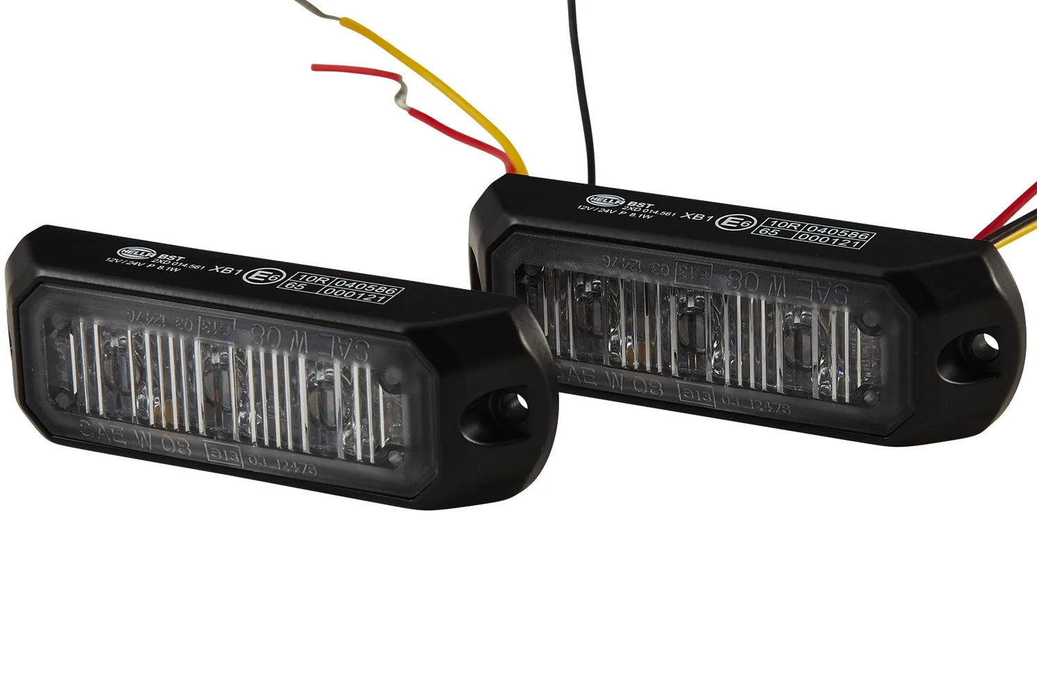 HELLA - 2XD 014 561-001 - LED-Blitz-Kennleuchte, BST, 12/24V, blau