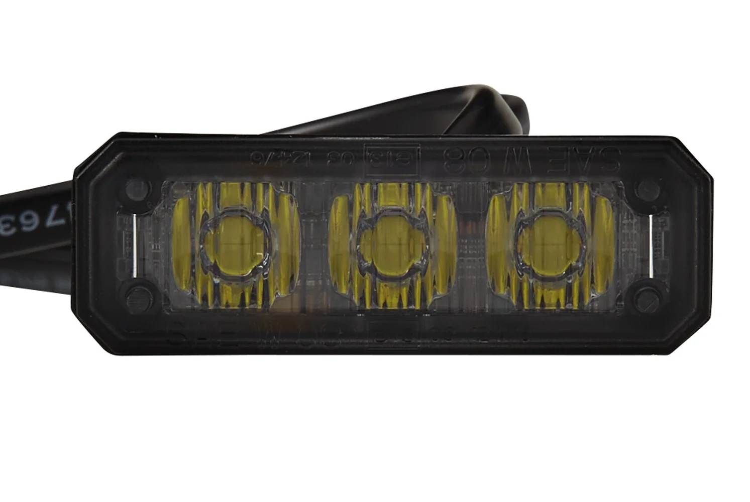 HELLA - 2XD 014 561-901 - LED-Blitz-Kennleuchte, BST, 12/24V, weiß