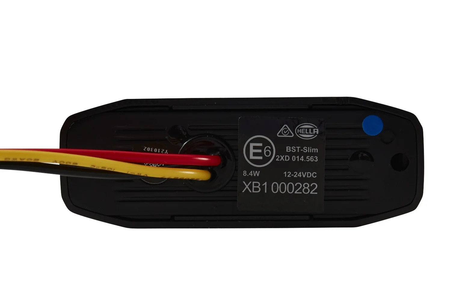 HELLA - 2XD 014 563-001 - LED-Blitz-Kennleuchte, BST-Slim, 12/24V, blau