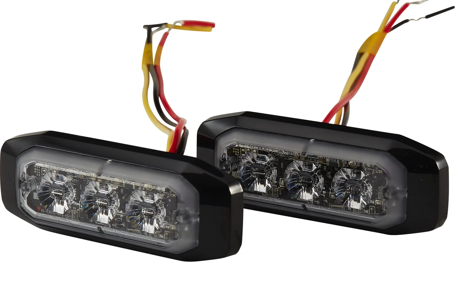 HELLA - 2XD 014 563-601 - LED-Blitz-Kennleuchte, BST-Slim, 12/24V, rot